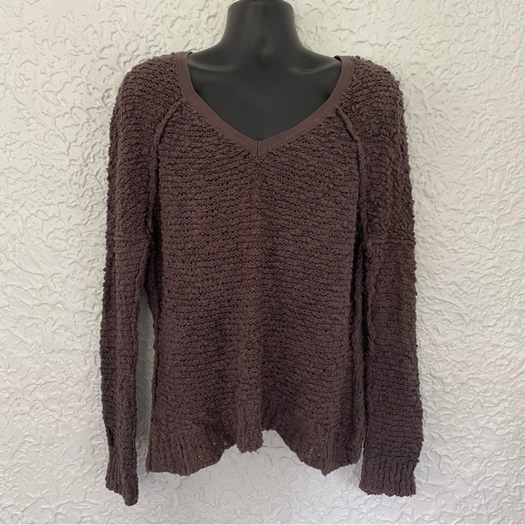 Free People Songbird Textured Sweater Small - Picture 2 of 9